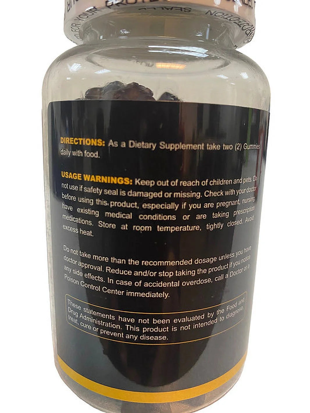 Black Seed Oil & Honey Gummies W/ 2%+ THYMOQUINONE | Nigella Sativa Seeds Supports Immune System